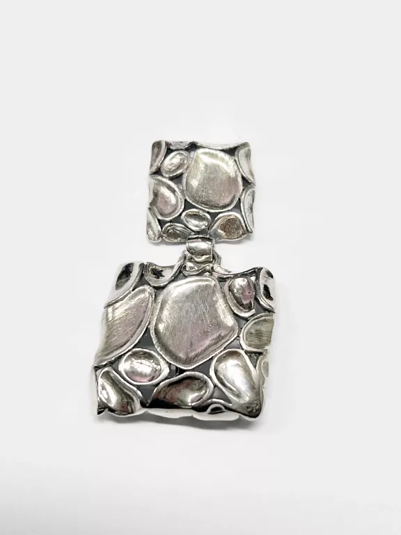 OLŚNIEWAJĄCA SREBRNA ZAWIESZKA PRÓBY 925