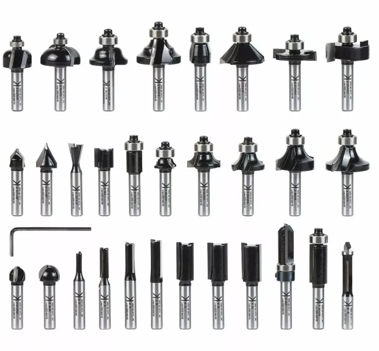 ZESTAW FREZÓW DO FREZARKI PARKSIDE 30 EL. HG10411 *STAN FABRYCZNY*