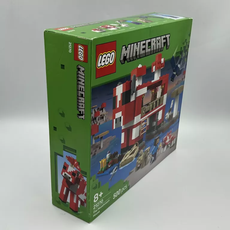 KLOCKI LEGO MINECRAFT 21270 DOM GRZYBOWEJ KROWY
