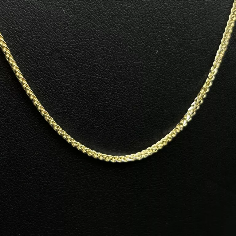 PIĘKNY NOWY ZŁOTY ŁAŃCUSZEK 585/14K/4,61 G/45 CM POLSKI WYRÓB