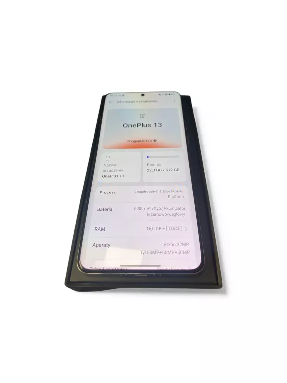 SMARTFON ONEPLUS 13 16 GB / 512 GB 5G BIAŁY