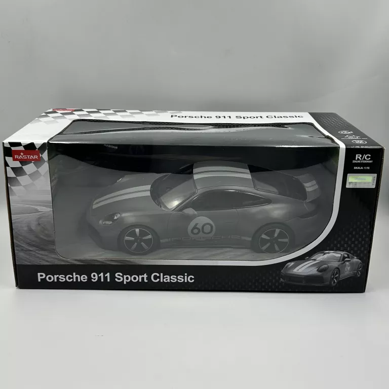 ZESTAW Z STYLOWYM PILOTEM RASTAR PORSCHE 911 SPORT CLASSIC
