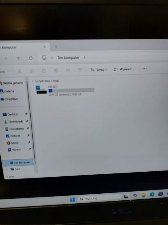 LAPTOP  DELL G3 /I5/8/1TB TORBA /ZASILACZ