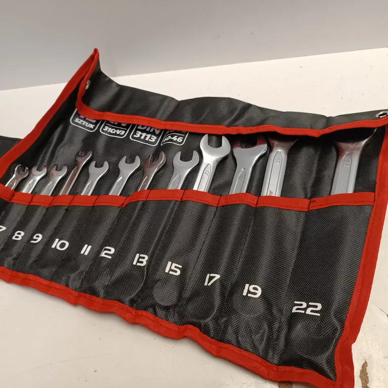 K2 ZESTAW KLUCZY PŁASKO-OCZKOWYCH 12SZT