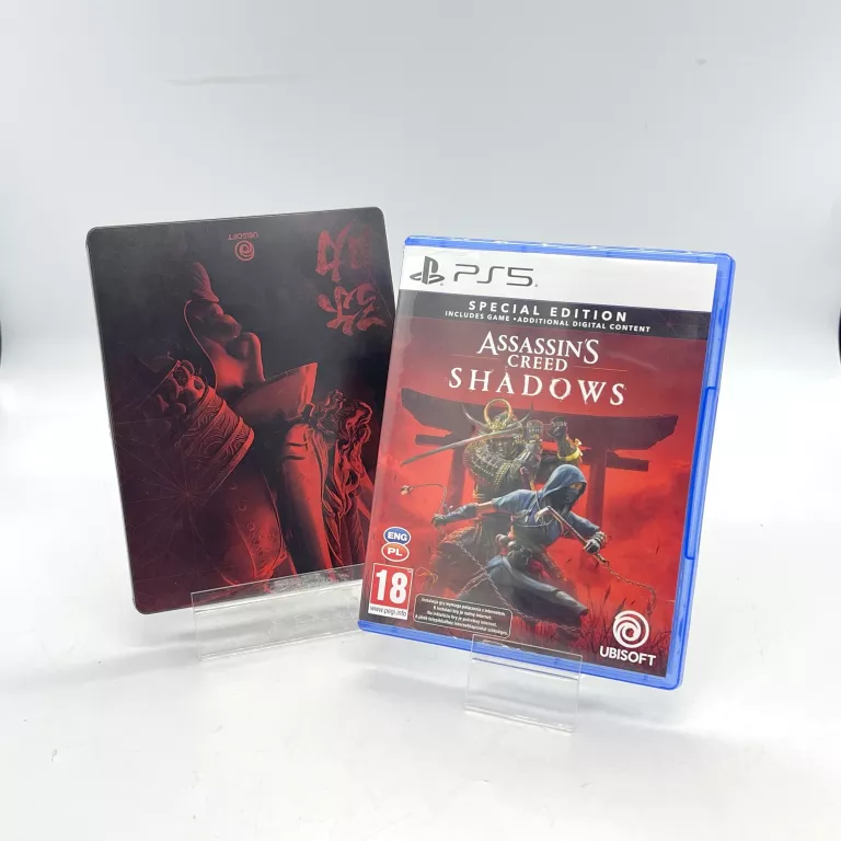 GRA ASSASSIN'S CREED SHADOWS + STEELBOOK | PLAYSTATION 5 PS5