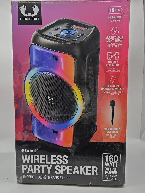 GŁOŚNIK PRZENOŚNY FRESH 'N REBEL 1APS100L