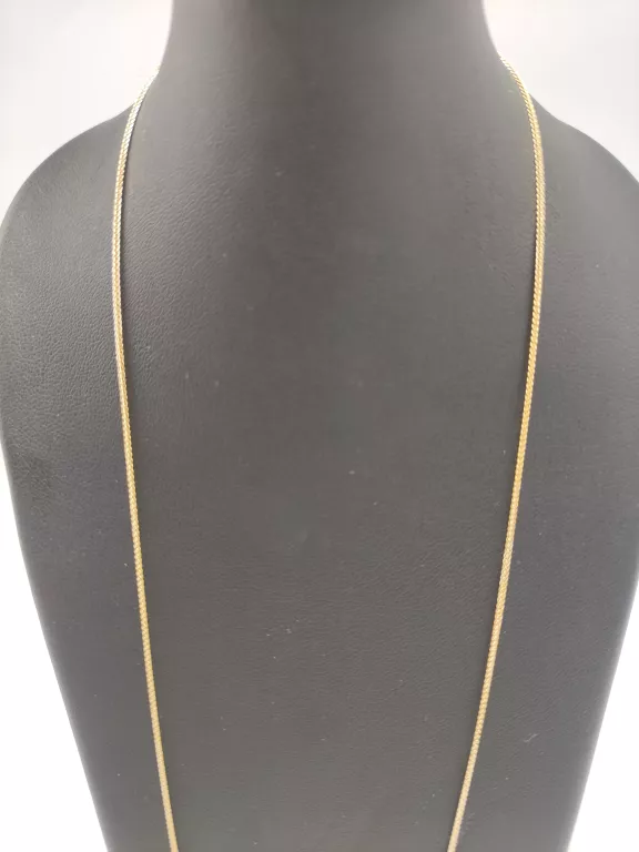NOWY PIĘKNY ZŁOTY ŁAŃCUSZEK 1,65 G/ 585 / 50CM