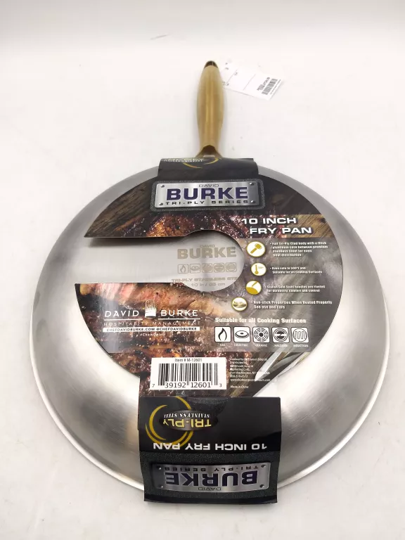 PATELNIA STALOWA  DAVID BURKE 26CM