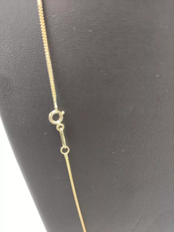 NOWY PIĘKNY ZŁOTY ŁAŃCUSZEK 1,65 G/ 585 / 50CM