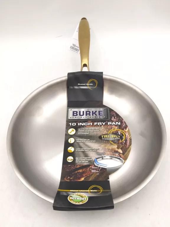 PATELNIA STALOWA  DAVID BURKE 26CM