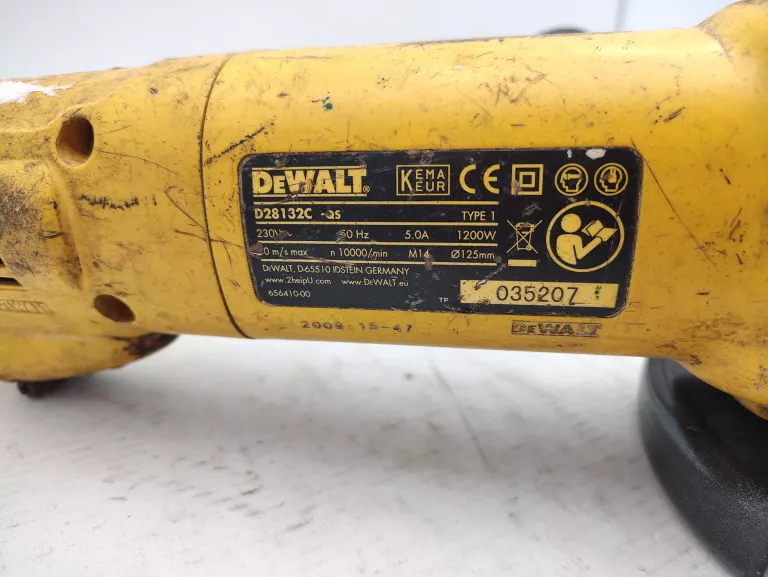 SZLIFIERKA DEWALT D28132C 1200W