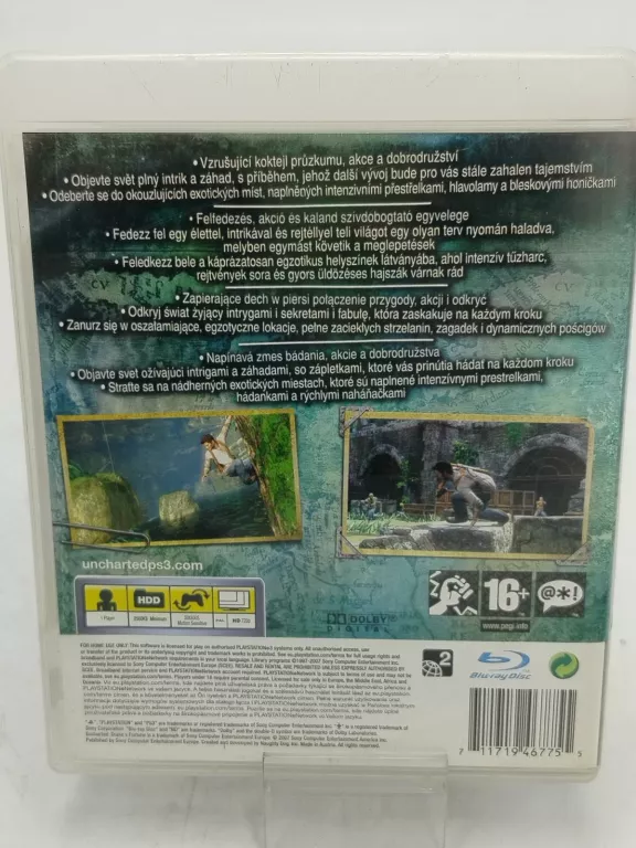 GRA PS3 UNCHARTED DRAKE'S FORTUNE