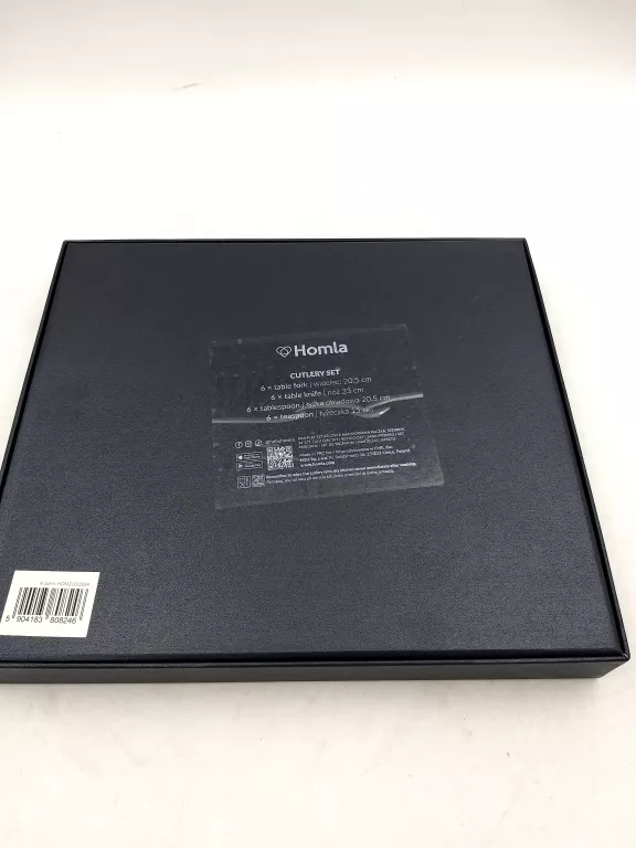 ZESTAW SZTUĆCÓW MARTELLO Z MŁOTKOWANĄ RĄCZKĄ SREBRNE 24 SZT. HOMLA