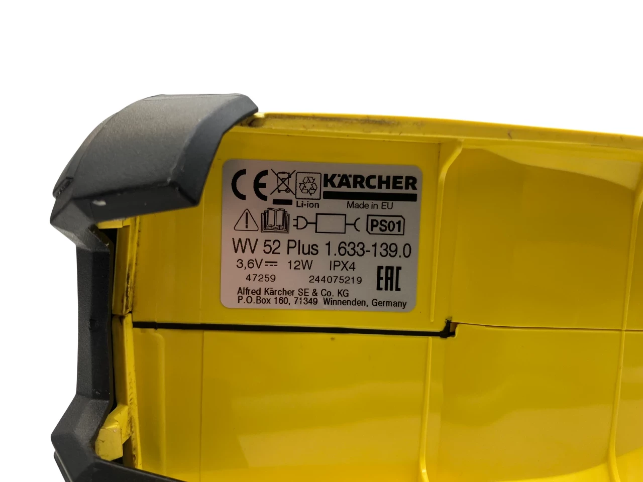 myjka-do-okien-karcher-wv-52-plus-1633-1390-20min-60m2-waga-produktu-z-opakowaniem-jednostkowym-2000
