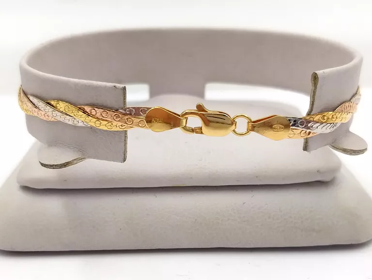 zlota-bransoletka-trojkolorowa-750-472g-19-cm-stan-11323-2