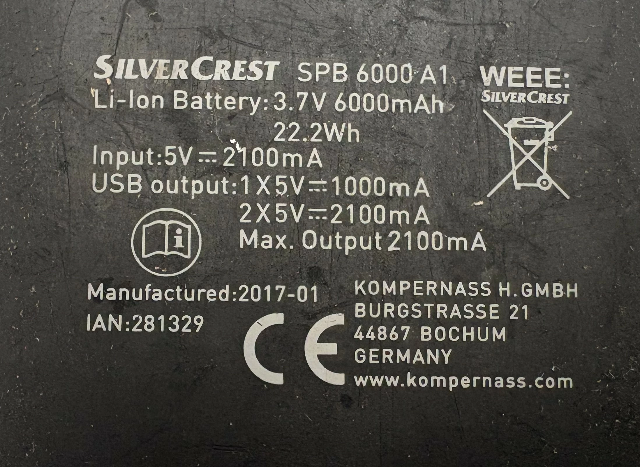 powerbank-silvercrest-6000mah-czarny-pojemnosc-akumulatora-6000