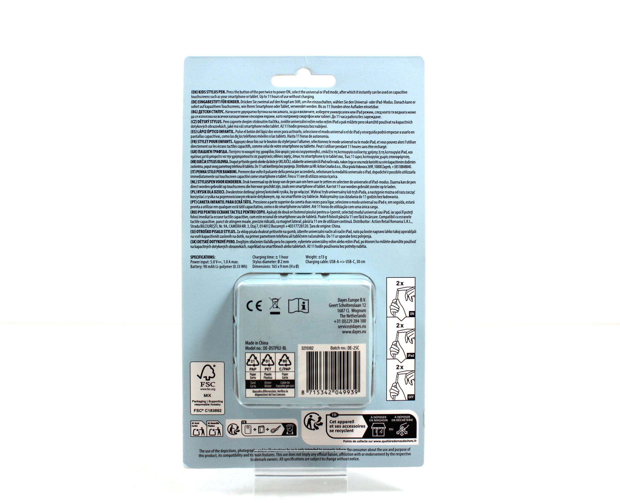 rysik-do-ipada-kids-stylus-niebieski-ean-gtin-8715342049939