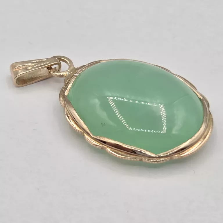 zlota-zawieszka-awenturyn-585-544-motyw-129129-20