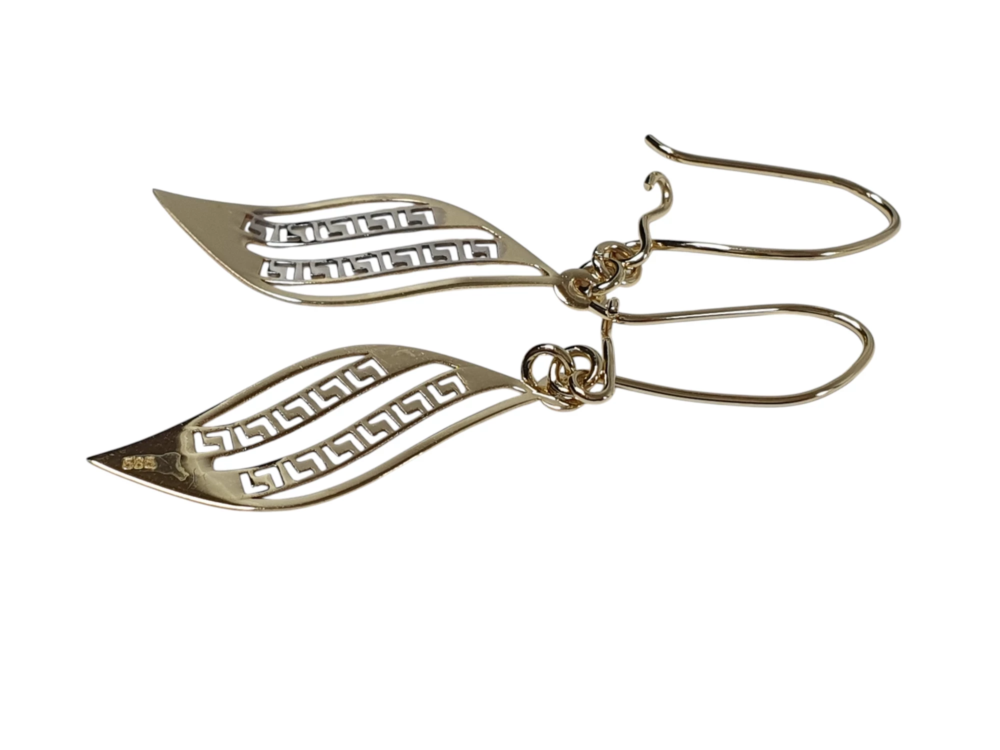 piekne-zlote-kolczyki-grecki-wzor-585-122g-stan-11323-2