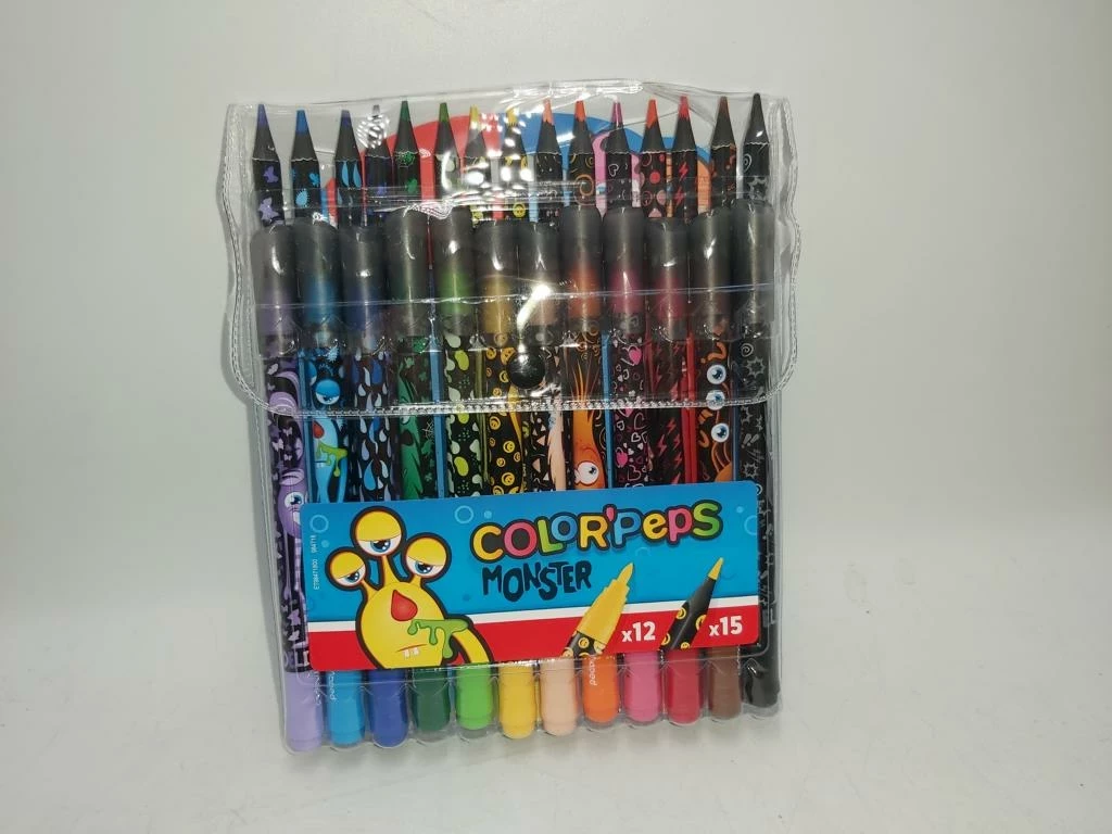 zestaw-kredek-i-pisakow-colorpeps-monster-x12-i-x15-ean-gtin-3154149847181