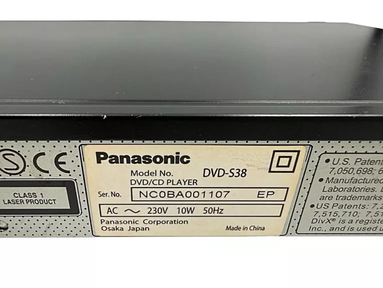 odtwarzacz-dvd-panasonic-dvd-s38-ean-gtin-5052179306440