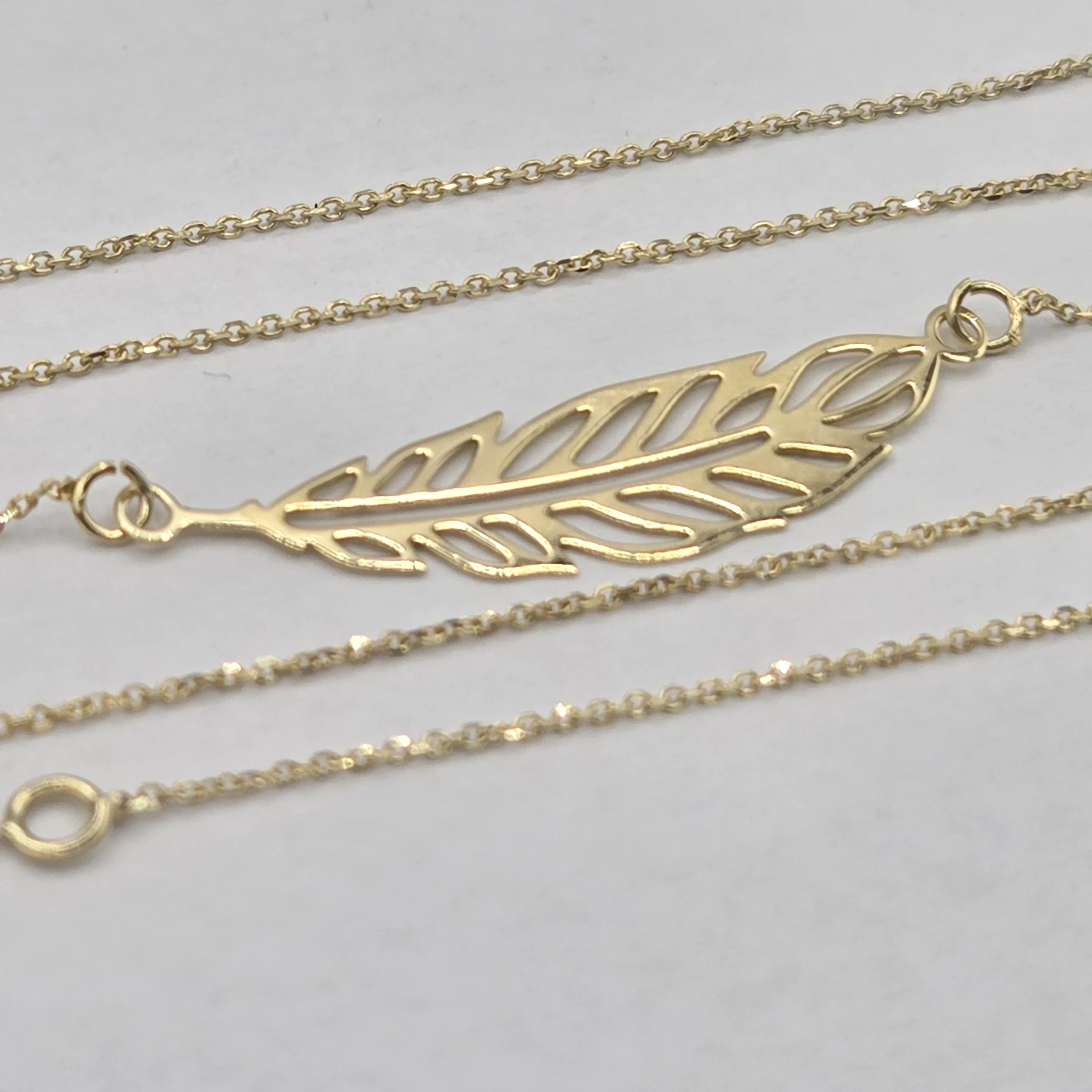 zloty-lancuszek-ankier-pioro-333-085g-45cm-stan-11323-2