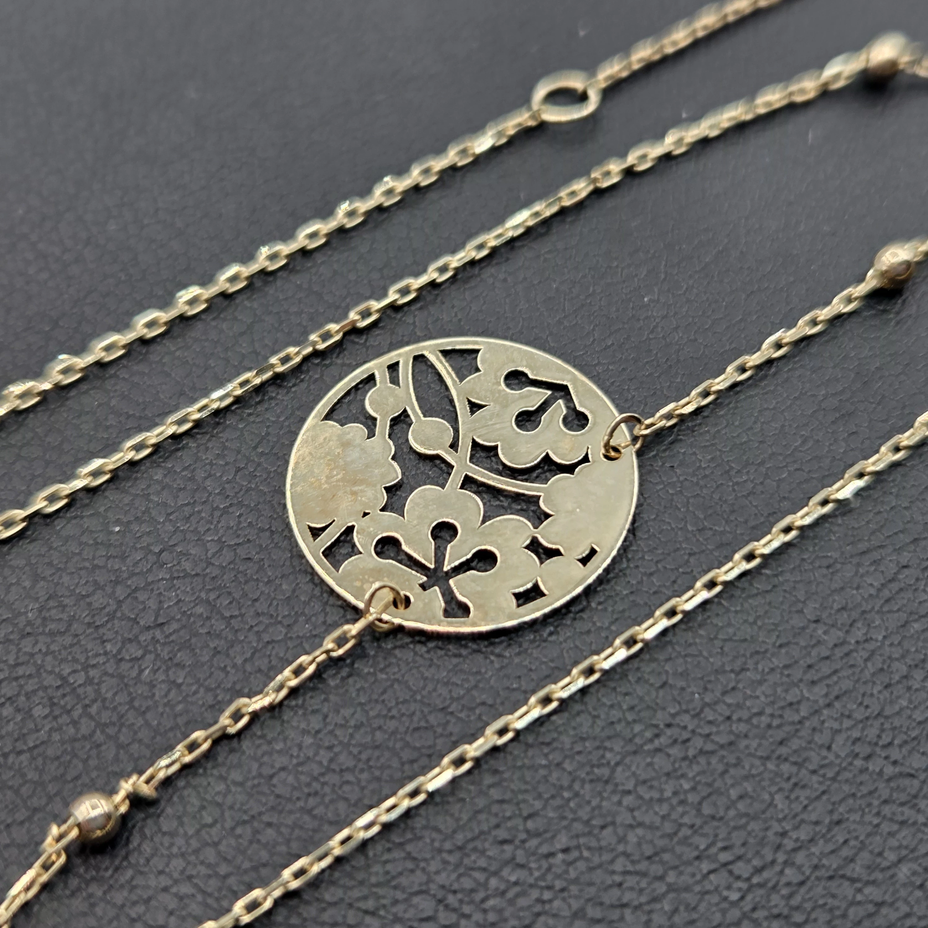 zloty-lancuszek-kwiat-ankier-333-150g-46cm-waga-348