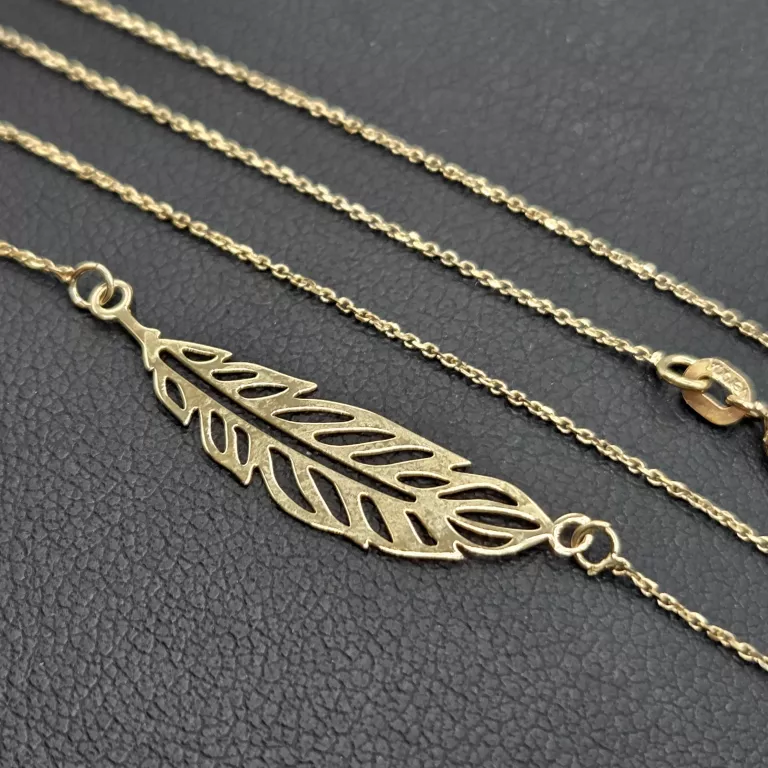 zloty-lancuszek-ankier-pioro-333-085g-45cm-waga-348