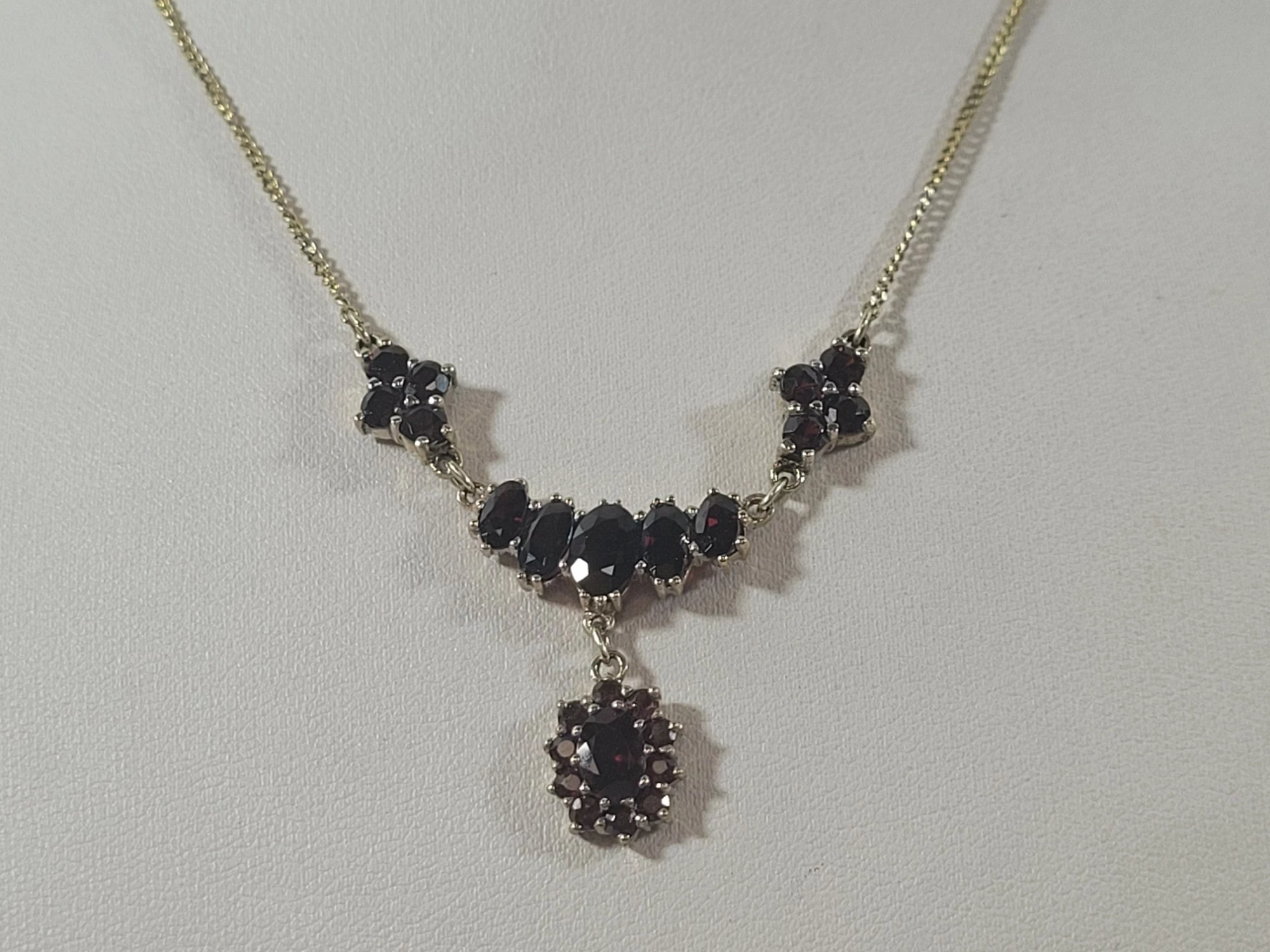 zloty-naszyjnik-kolia-granat-333-41cm-stan-11323-2