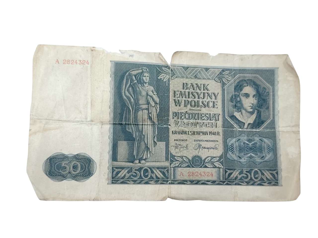 banknot-50-zl-1941-rok-jana-pawla-ii-32-klodzko-for-cash