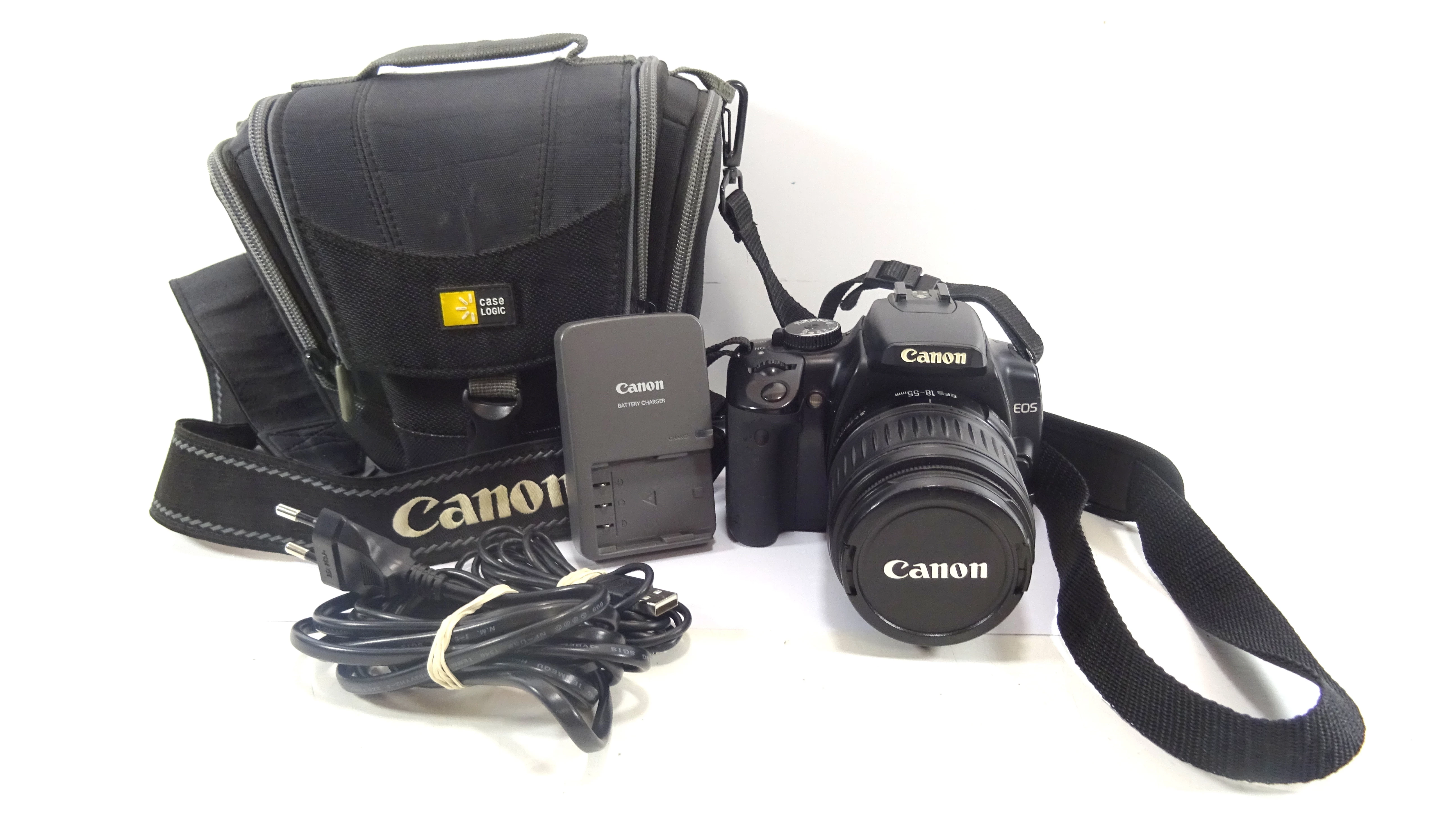 lustrzanka-cyfrowa-canon-400d-opbiektyw-efs18-55m-pokrowiec-ladowarka-zamkowa-16-lubawa