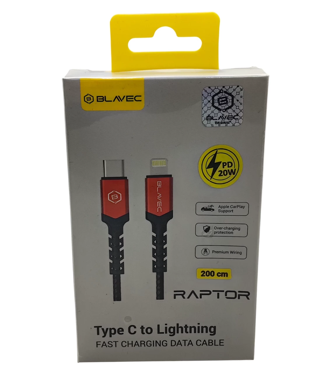 kabel-blavec-raptor-usb-c-lightning-pd-20w-24a-2m-czarno-czerwony-gliwicka-125-katowice
