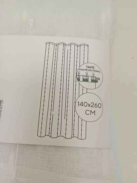 zaslona-biale-paski-140x260-sinsay-ean-gtin-5907400830112