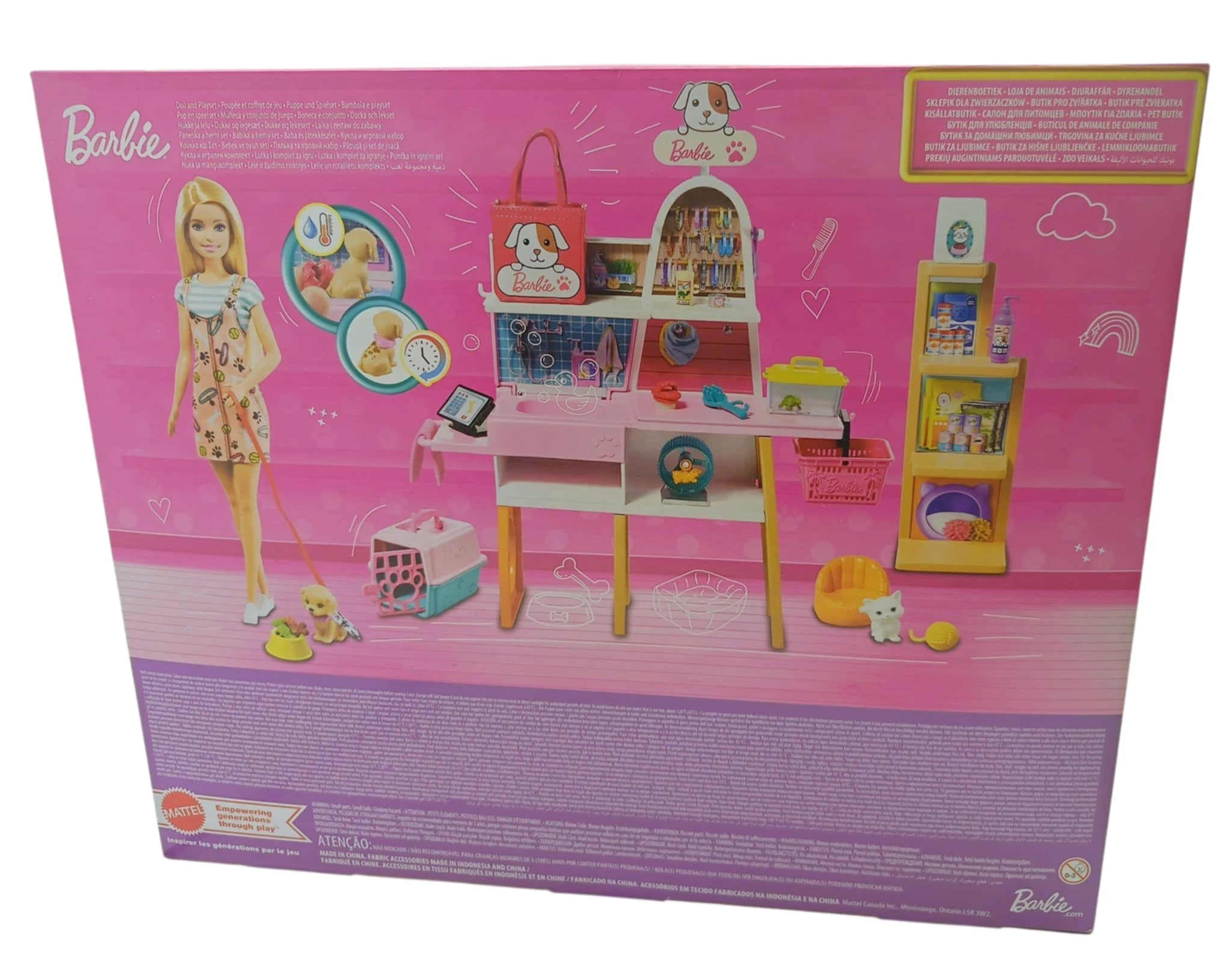lalka-barbie-zestaw-salon-dla-zwierzat-piesek-kotek-i-akcesoria-grg90-ean-gtin-887961904093