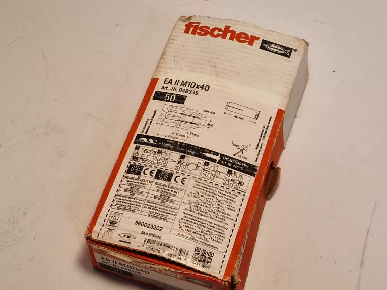 kolki-fischer-ea-m10x40-szybka-25-krakow