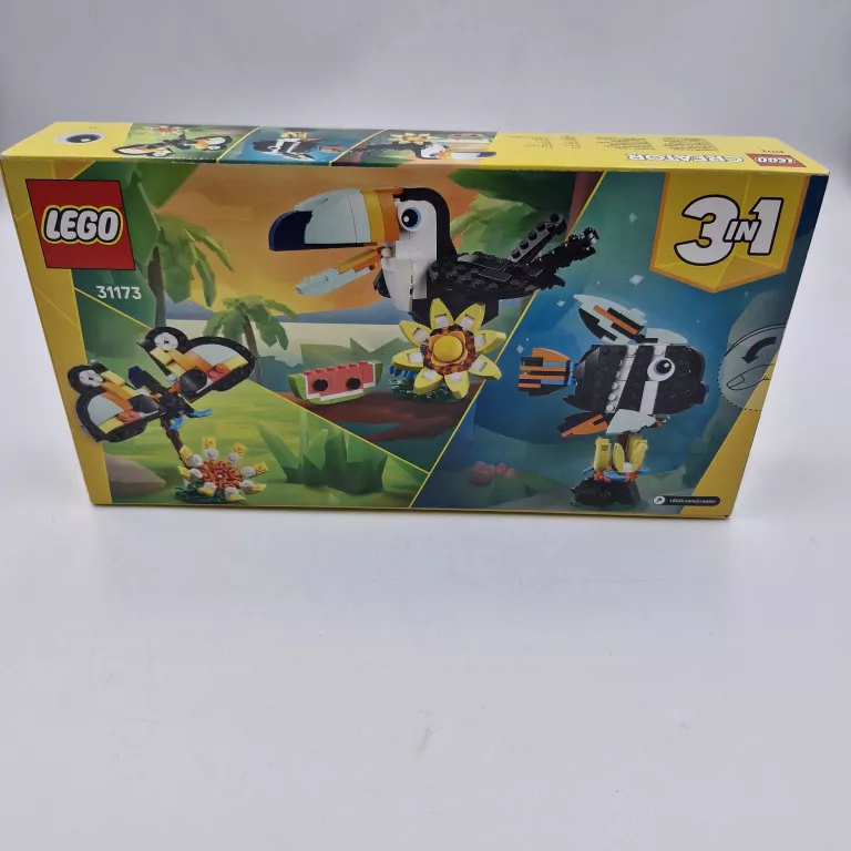 lego-31173-creator-3w1-dzikie-zwierzeta-tropikalny-tukan-klocki-ean-gtin-5702017879956