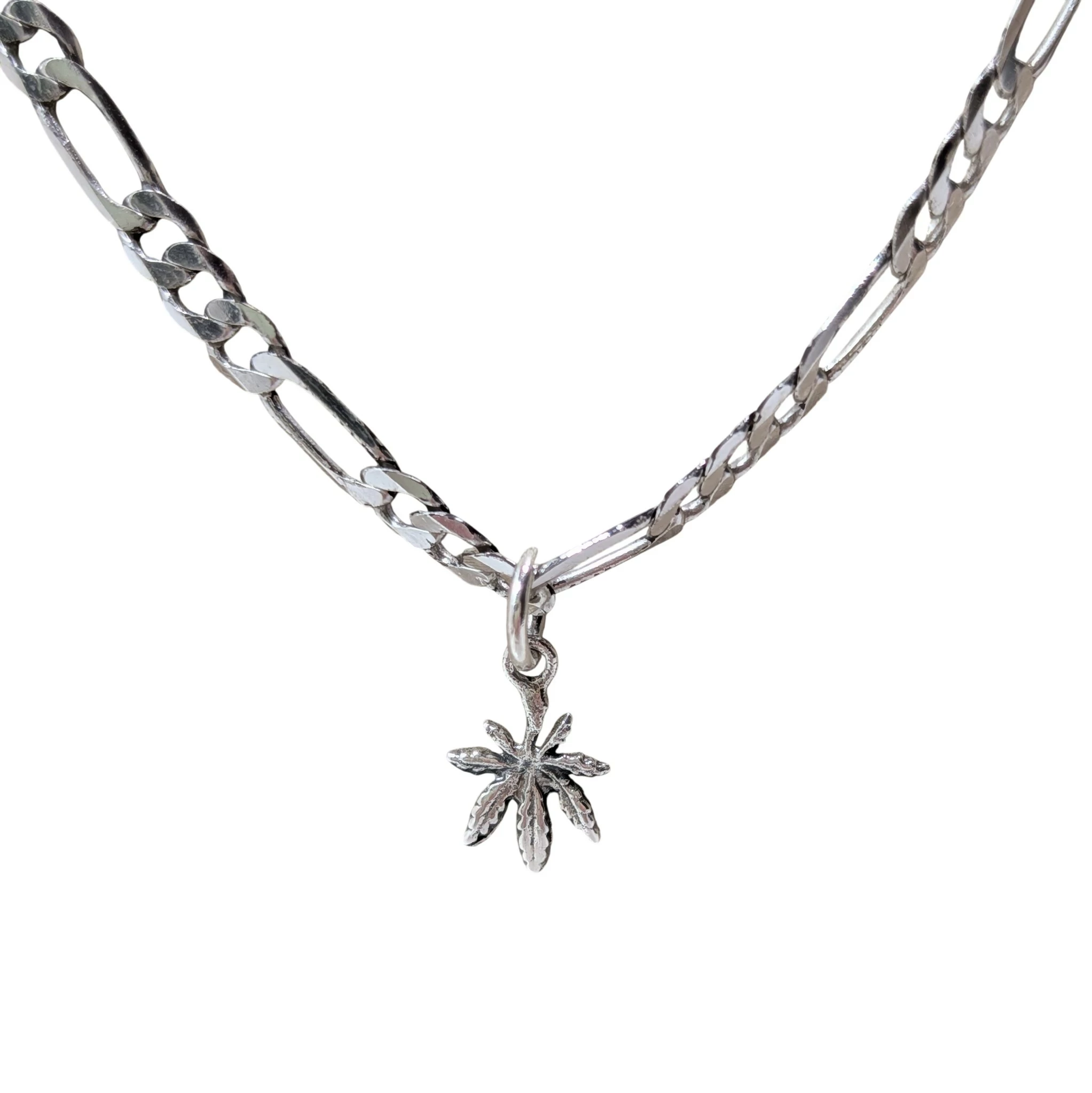 piekny-srebrny-lancuszek-figaro-z-zawieszka-46cm-608g-splot-2208-8