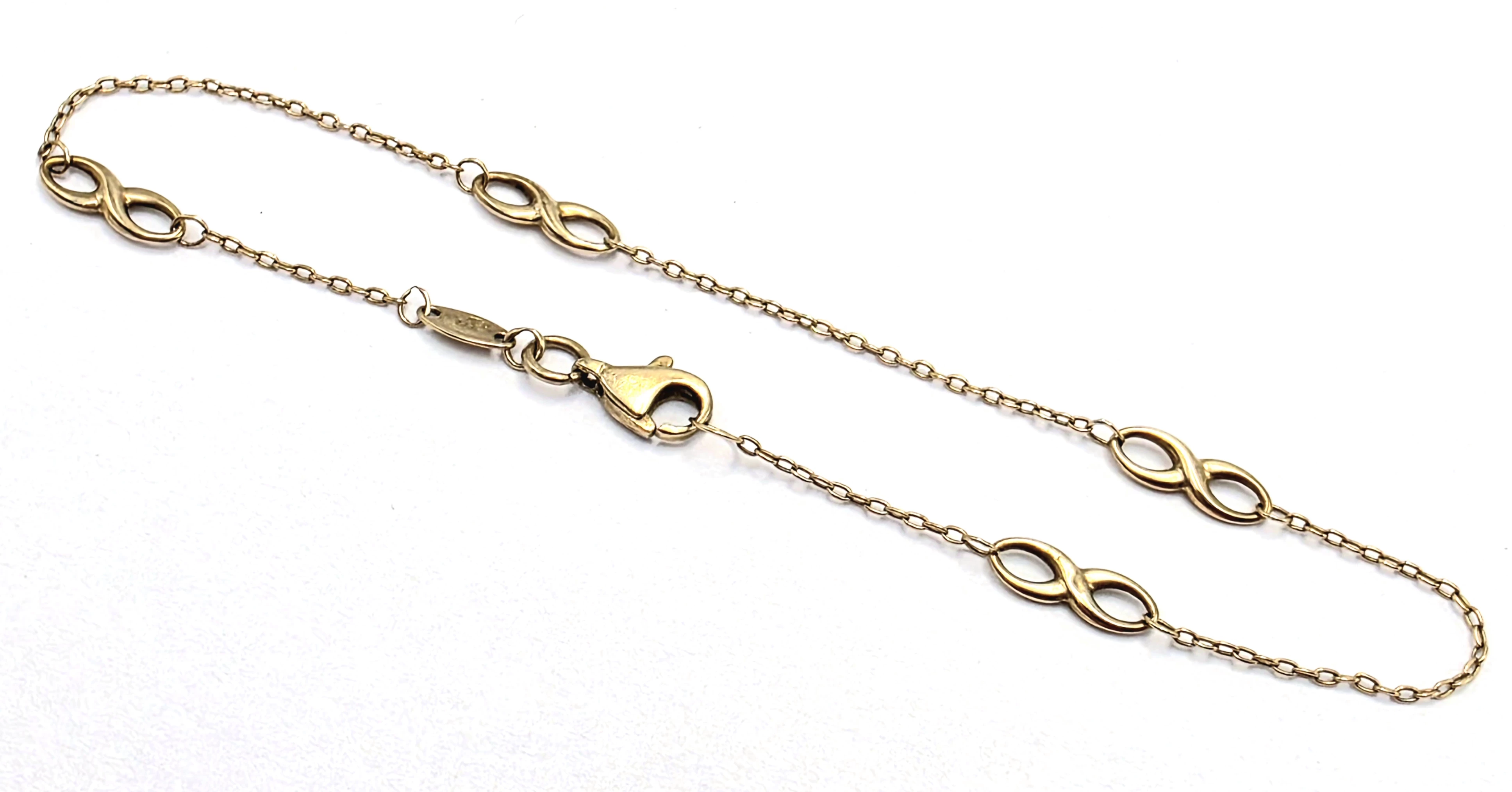 zlota-bransoletka-z-symbolem-nieskonczonosci-proby-333-115g-20cm-dzialynskiego-1-swarzedz