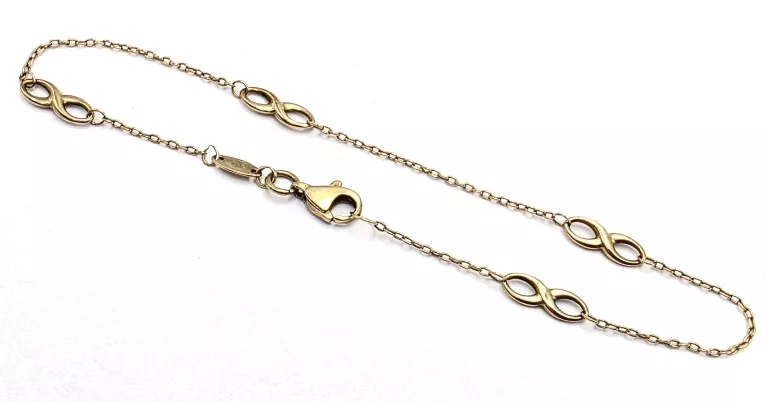 zlota-bransoletka-z-symbolem-nieskonczonosci-proby-333-115g-20cm-dzialynskiego-1-swarzedz
