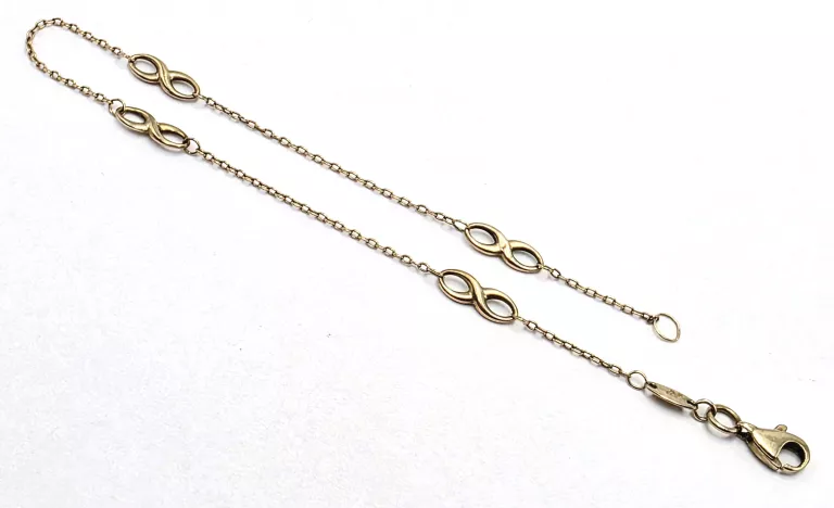 zlota-bransoletka-z-symbolem-nieskonczonosci-proby-333-115g-20cm-rodzaj-2205-2