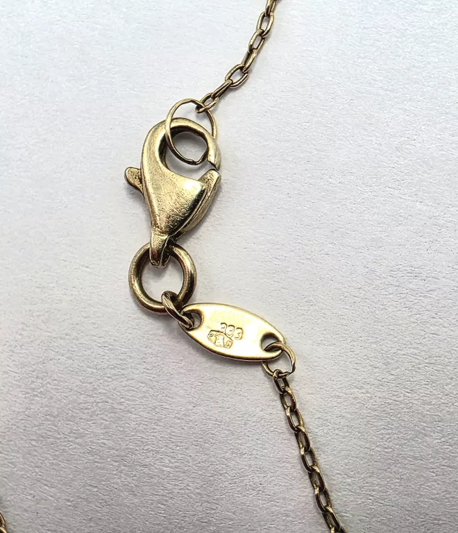 zlota-bransoletka-z-symbolem-nieskonczonosci-proby-333-115g-20cm-stan-11323-2