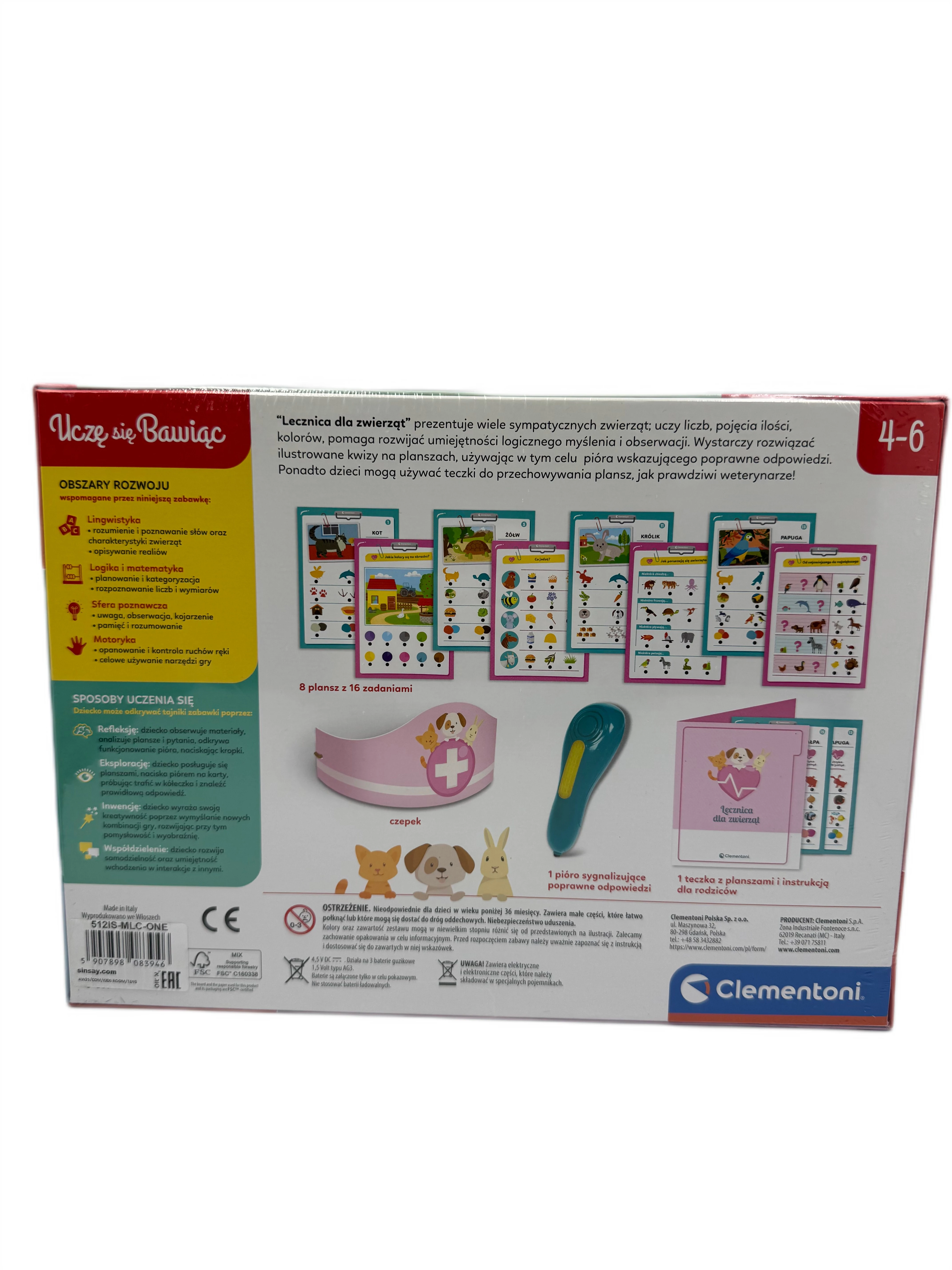 ucze-sie-bawiac-elektroniczne-pioro-lecznica-dla-zwierzat-stan-11323-238058