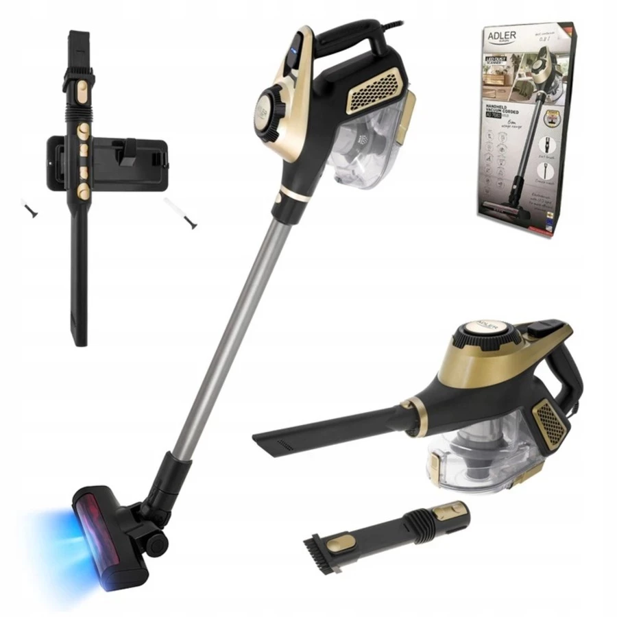 odkurzacz-pionowy-bezworkowy-adler-light-gold-700-w-z-turboszczotka-led-3w-ean-gtin-6921143158509