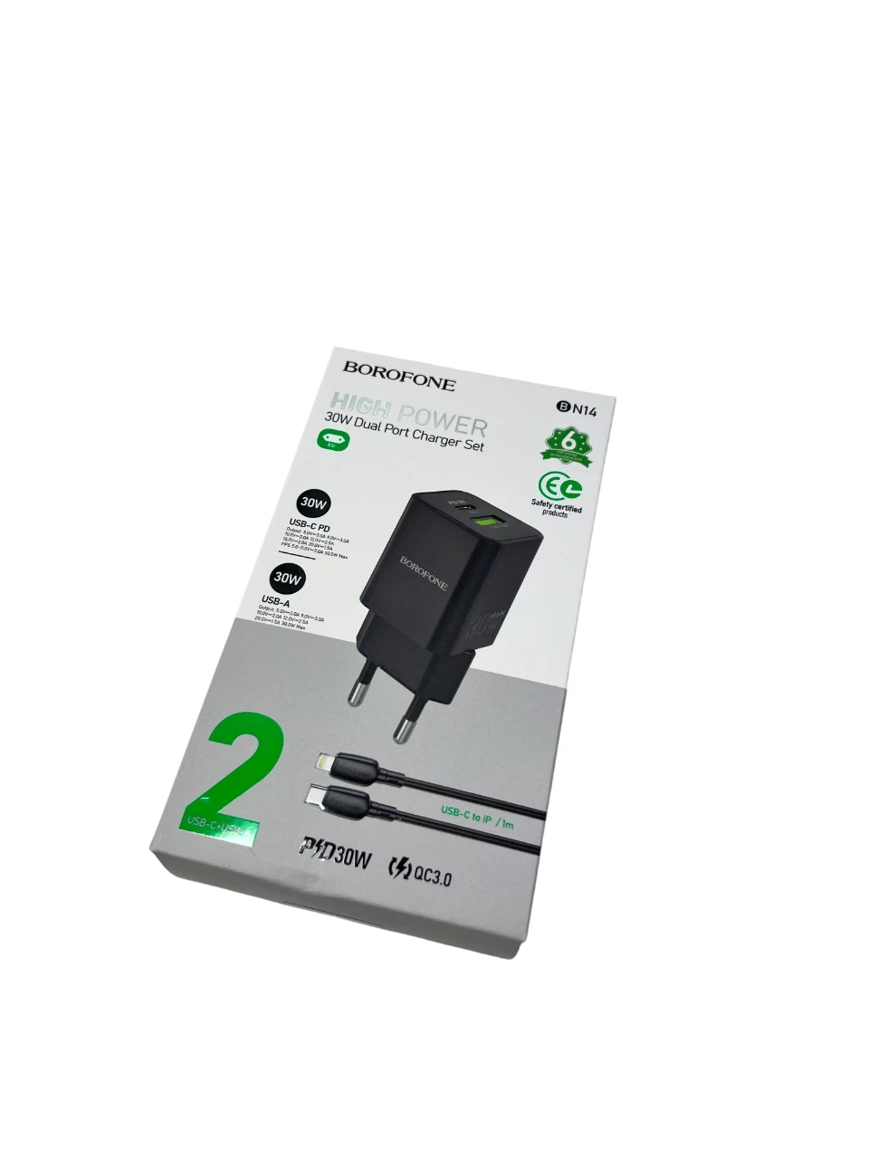 borofone-bn14-royal-gan-usb-typ-c-qc-30-pd-30w-kabel-typ-c-lightnin-kod-producenta-6941991106866