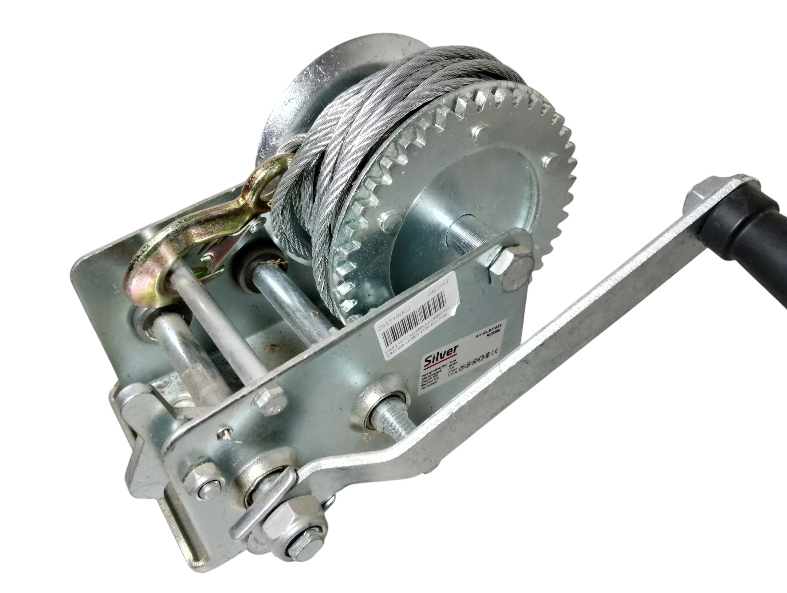 wyciagarka-korbowa-linowa-uciag-1136-kg-2500-lbs-silver-ean-gtin-3662895110973