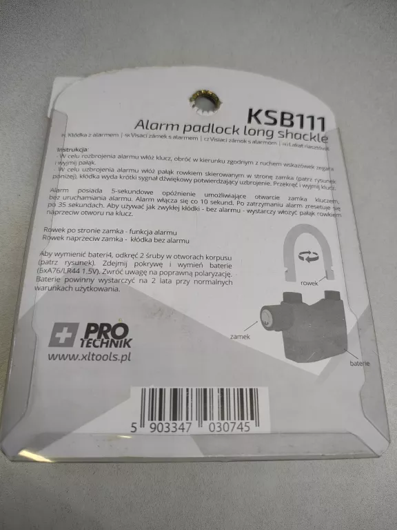 klodka-z-alarmem-ksb111-ean-gtin-5903347030745