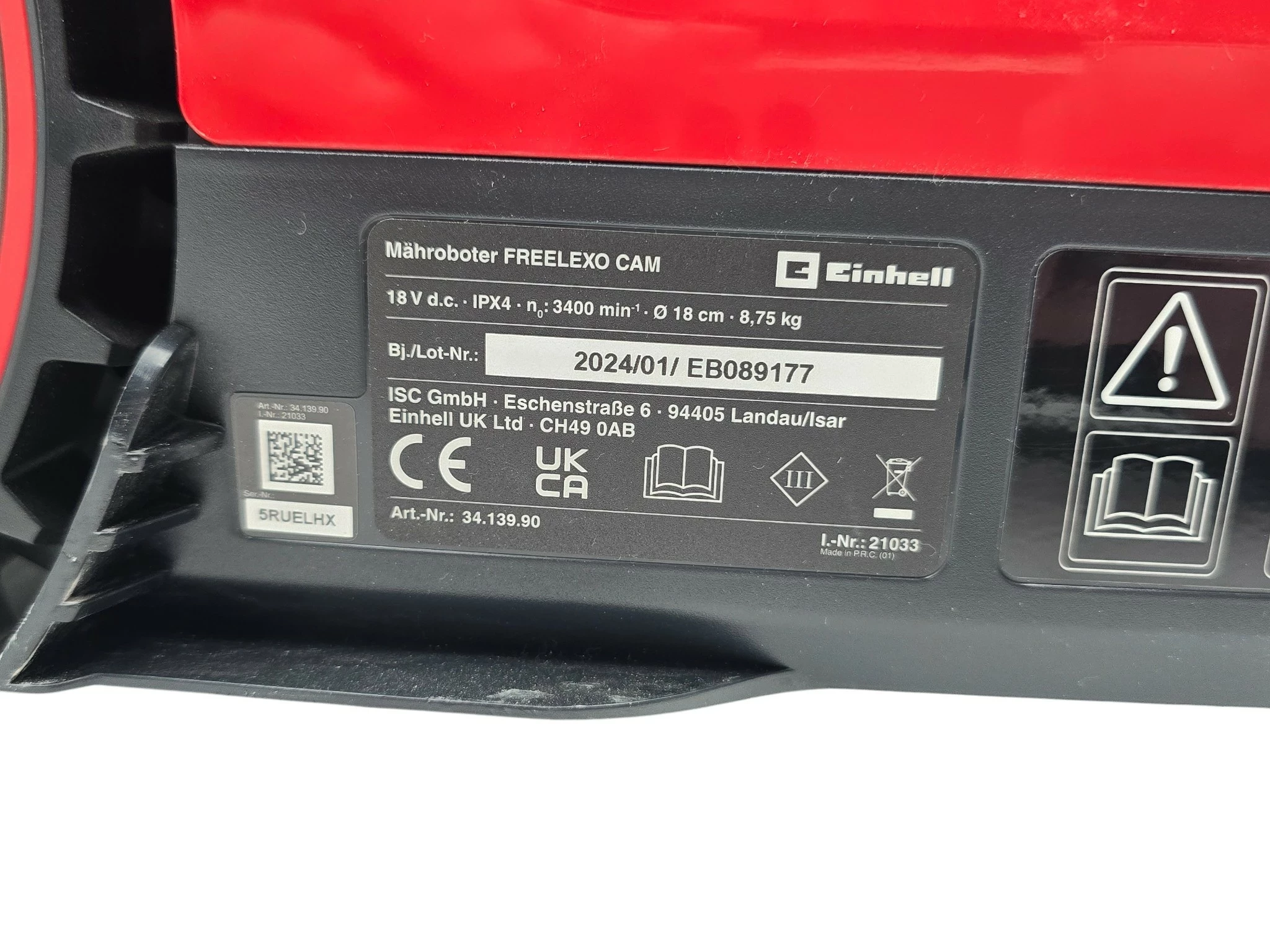 robot-koszacy-einhell-freelexo-cam-plus-600-sterowanie-bluetoothwi-fi-wydajnosc-koszenia-60000