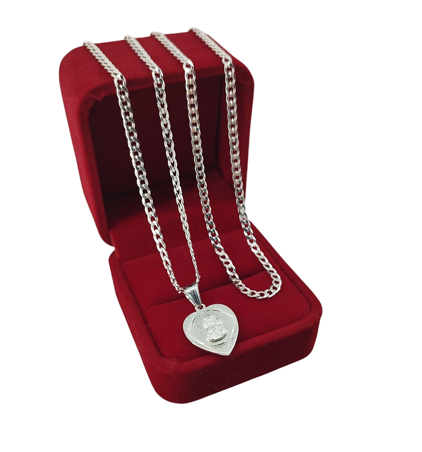 srebrny-lancuszek-z-medalikiem-w-861g-60-cm-stan-11323-2