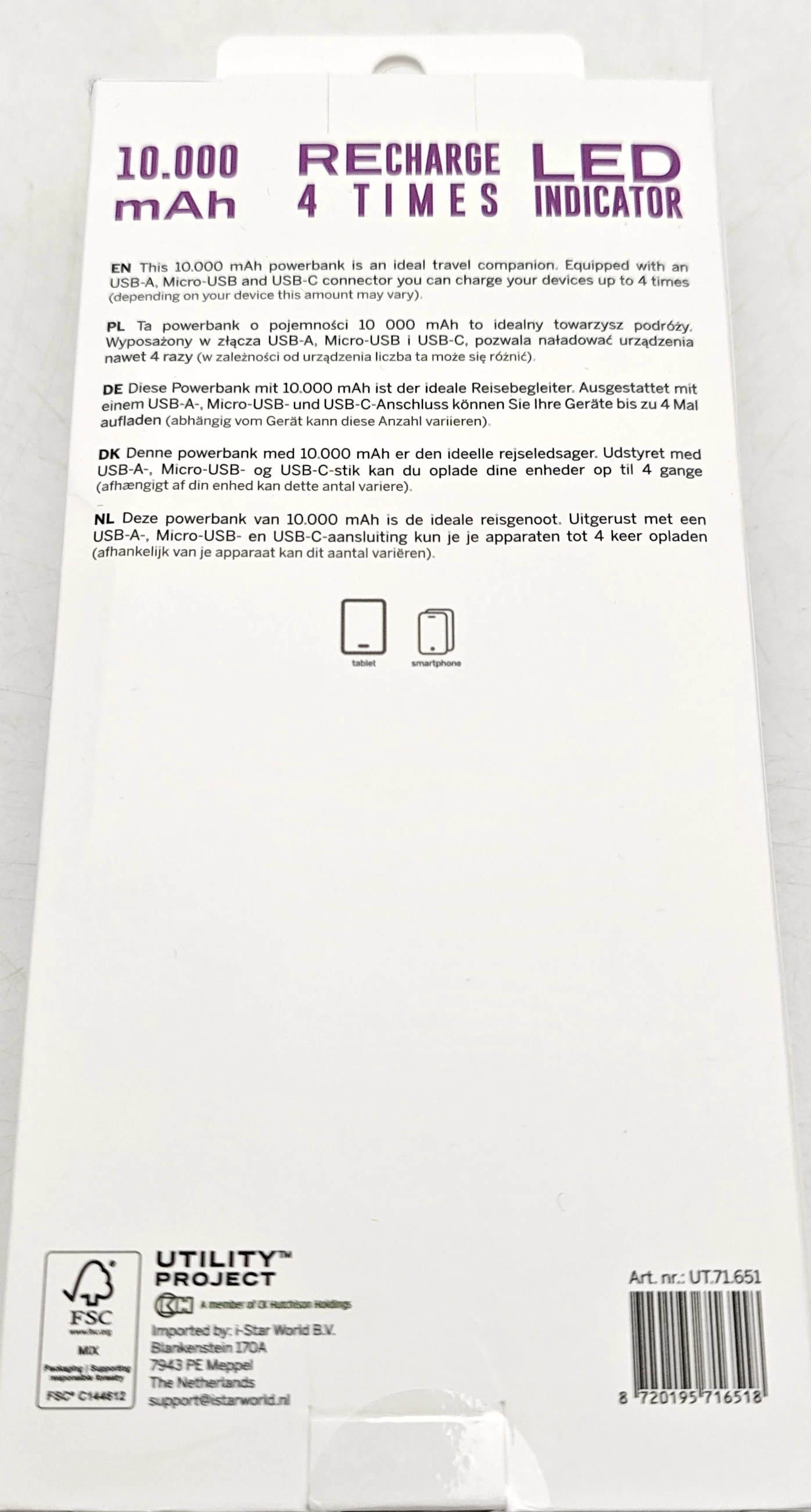 powerbank-10000-mah-utility-project-ean-gtin-8720195716518