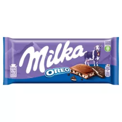 CZEKOLADA MLECZNA MILKA OREO ALPEJSKIE MLEKO TABLICZKA 100G 12/2026